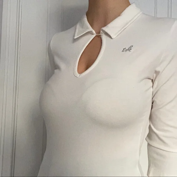 Y2K collared top - Picture 5 of 9